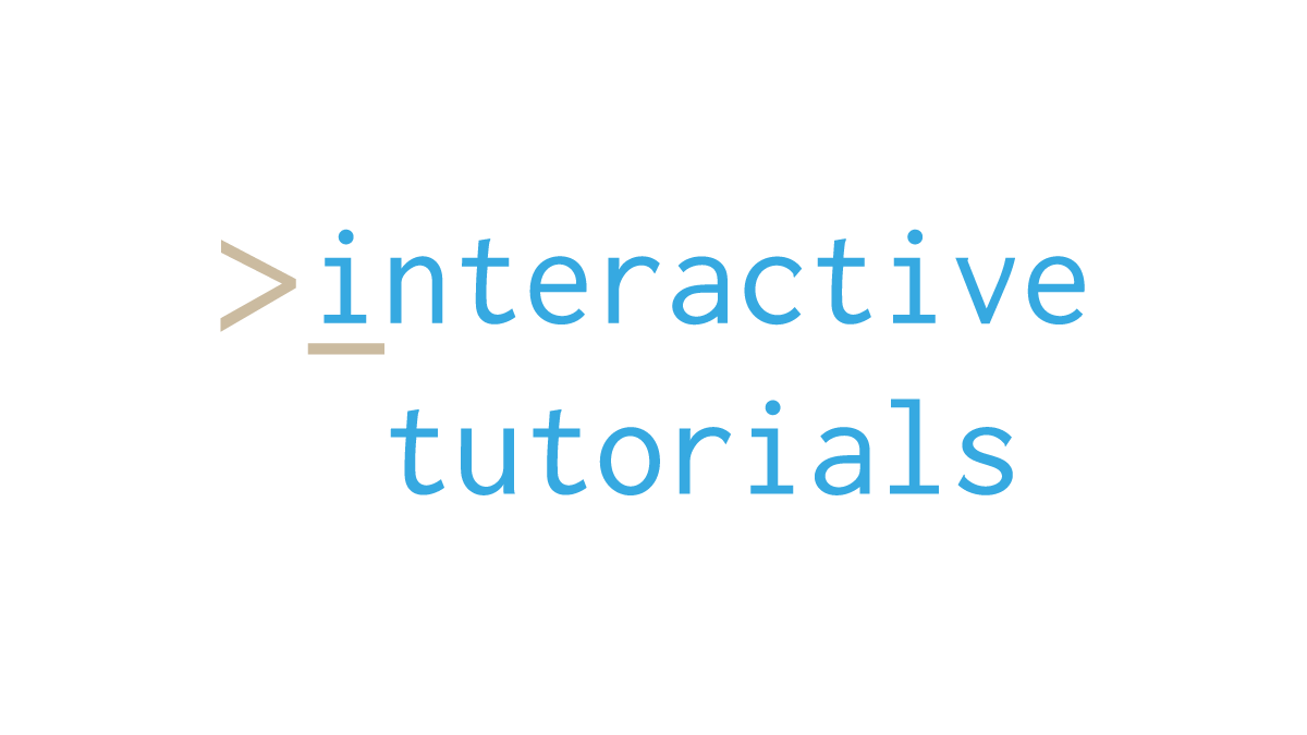 html tutorial interactive